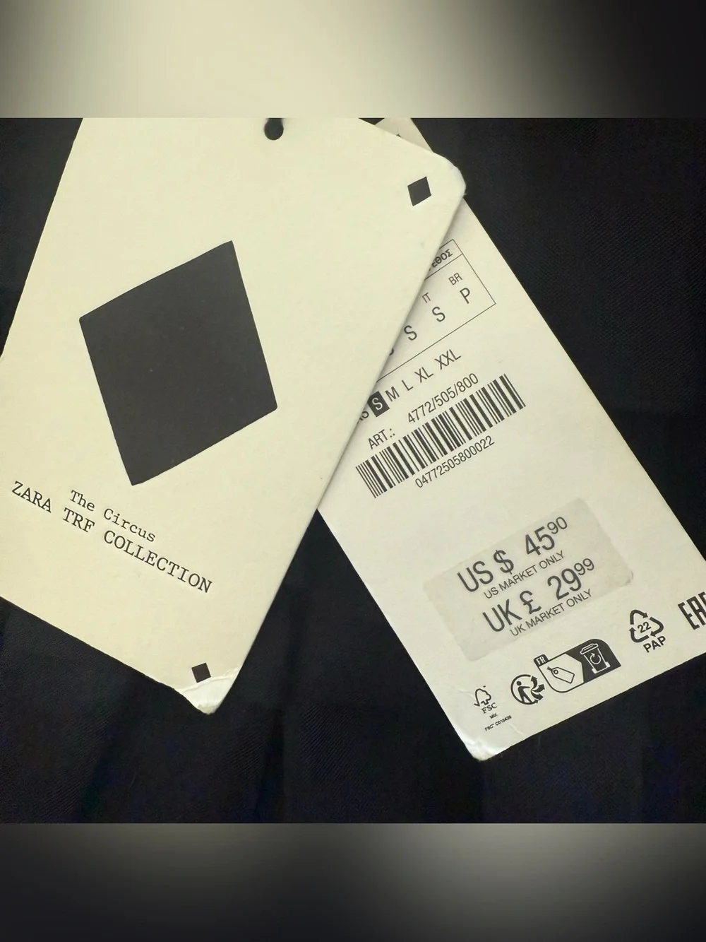 Zara Tulle Ruffle Layered Mini Skirt Halloween Collection - Picture 8 of 8
